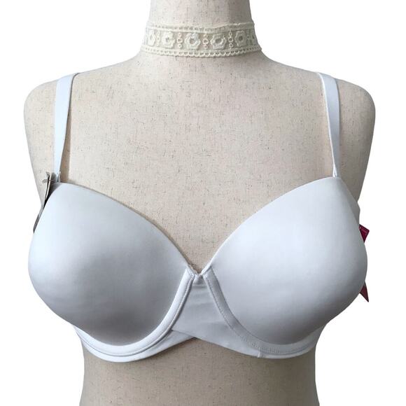 Maidenform NWT White Convertible Push Up Bra Women 40C - Picture 1 of 16